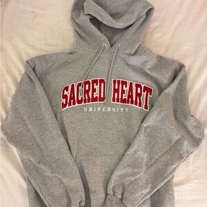 Champion Sacred Heart University grey hoodie